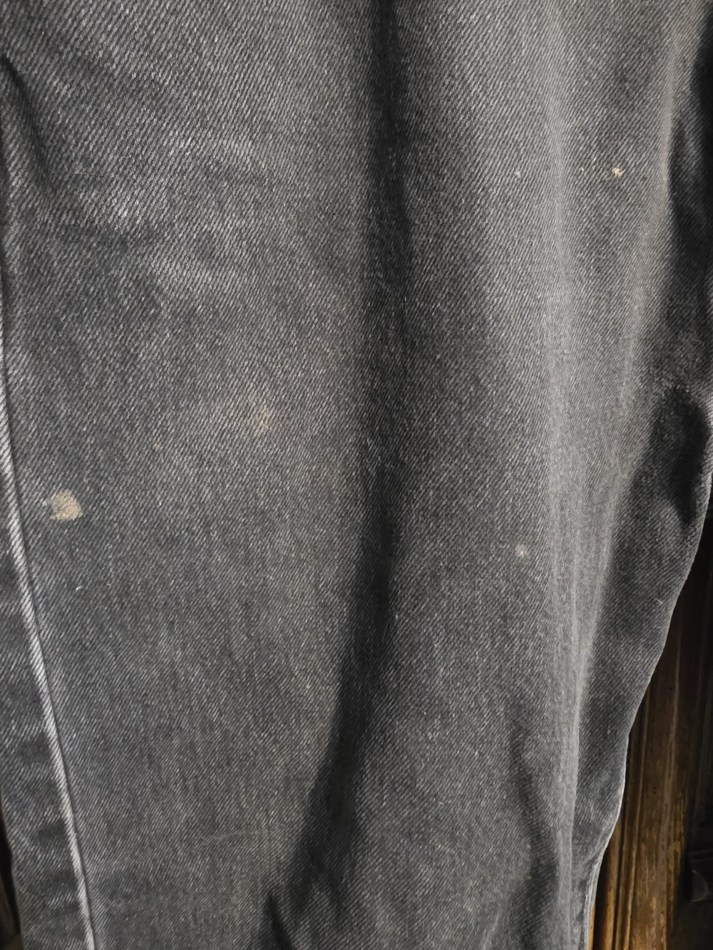 Levi's Black Straight Men’s Jeans - Classic Five-Pocket Denim - Picture 4 of 12